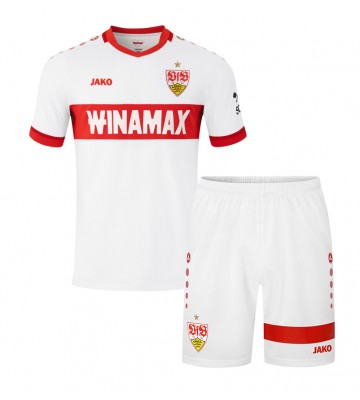Stuttgart Replica Home Stadium Kit for Kids 2024-25 Short Sleeve (+ pants)